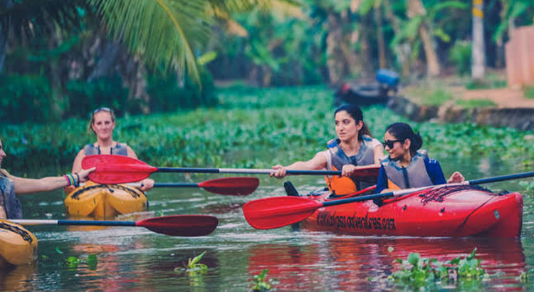 Kayaking