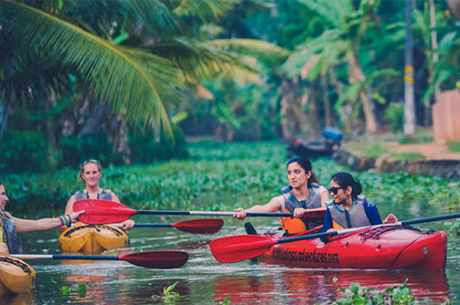 kayaking